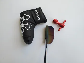 

TopRATED X-PROTOTYPE No.6 Putter X-PROTOTYPE Golf Putter Golf Clubs 33/34/35 Inch Steel Shaft with Head Cover