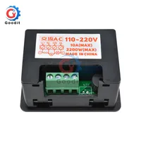 T2310 LED Digital Time Controller Countdown Timer On/Off Switch Delay Timer Relay Module with Buzzer High Precision Intelligent 2