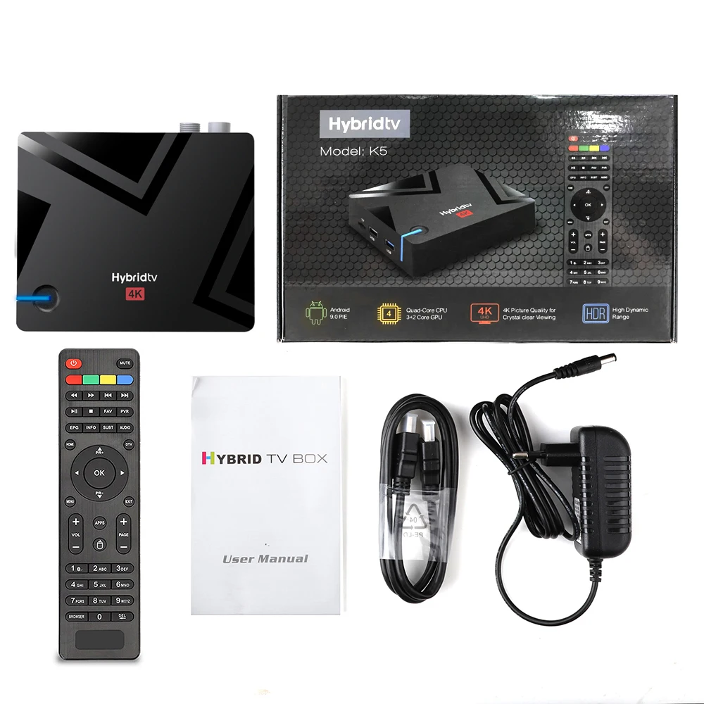 Приставка Смарт ТВ MECOOL K5 DVB S2/T2/Android 9 0 Amlogic S905X3 100M 2 4G/5G WIFI BlueTooth Гб 16 приставка PK K6