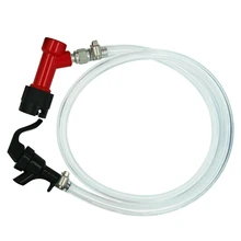 Пивоваренный замок, пивная линия в сборе, кран для пикника с 3 футовой пивной линией для домашнего пивоварения, бочонок Корнелиус, вино, сода, Дозирующий бочонок, фиттин