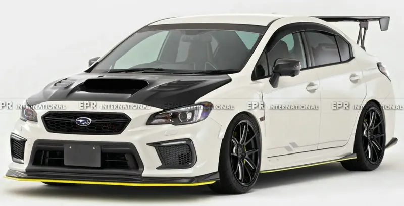 Передняя губа из углеродного волокна для Subaru WRX STI S4 VAB VAF+ VRSA1 СТИЛЬ передняя губа(лицевая) комплект для тела тюнинг отделка для WRX Racing