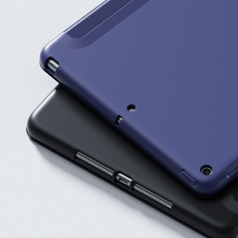 Для iPad Pro 9,7 Benks Магнитный горизонтальный флип-чехол из искусственной кожи Одноцветный кожаный чехол в деловом стиле с держателем и функцией сна/пробуждения