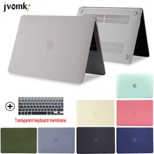 Чехол для ноутбука Apple MacBook Air Pro retina 11 12 13 15 Mac Book 15,4 13,3 дюймов с сенсорной панелью+ клавиатура Cov