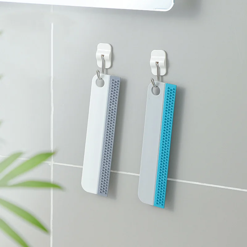 Silicone Glass Wiper Scraper Kitchen Bathroom Glass Cleaning Tools for Car Mirror Cleaner Squeegee Window Cleaning Brush cleaning brush,window cleaning squeegee,window cleaner,window cleaning tool,cleaning scraper,scraper tool set,silicone scraper,glass scraper,glass window scraper,cleaning squeegee