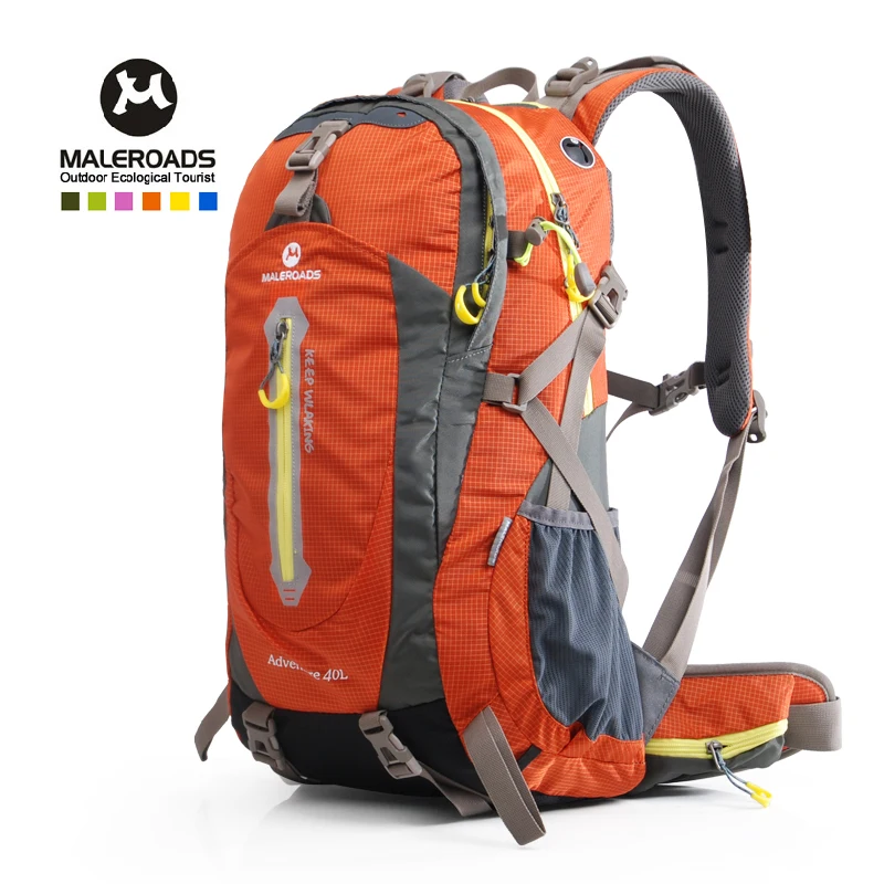 Maleroads рюкзак для кемпинга, походный рюкзак, спортивная сумка, рюкзак для путешествий на открытом воздухе, рюкзак для альпинизма, снаряжение для мужчин t 40 50L, для мужчин и женщин