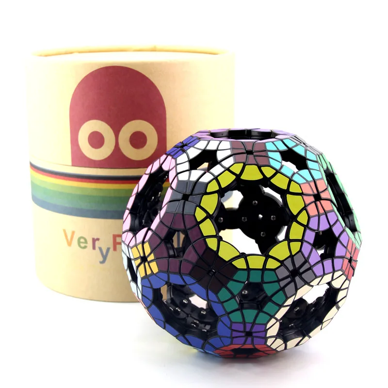 VeryPuzzle Void усеченный Icosidodecahedron 62 лица футбол магический куб скорость скручивающаяся Головоломка Развивающие игрушки для детей