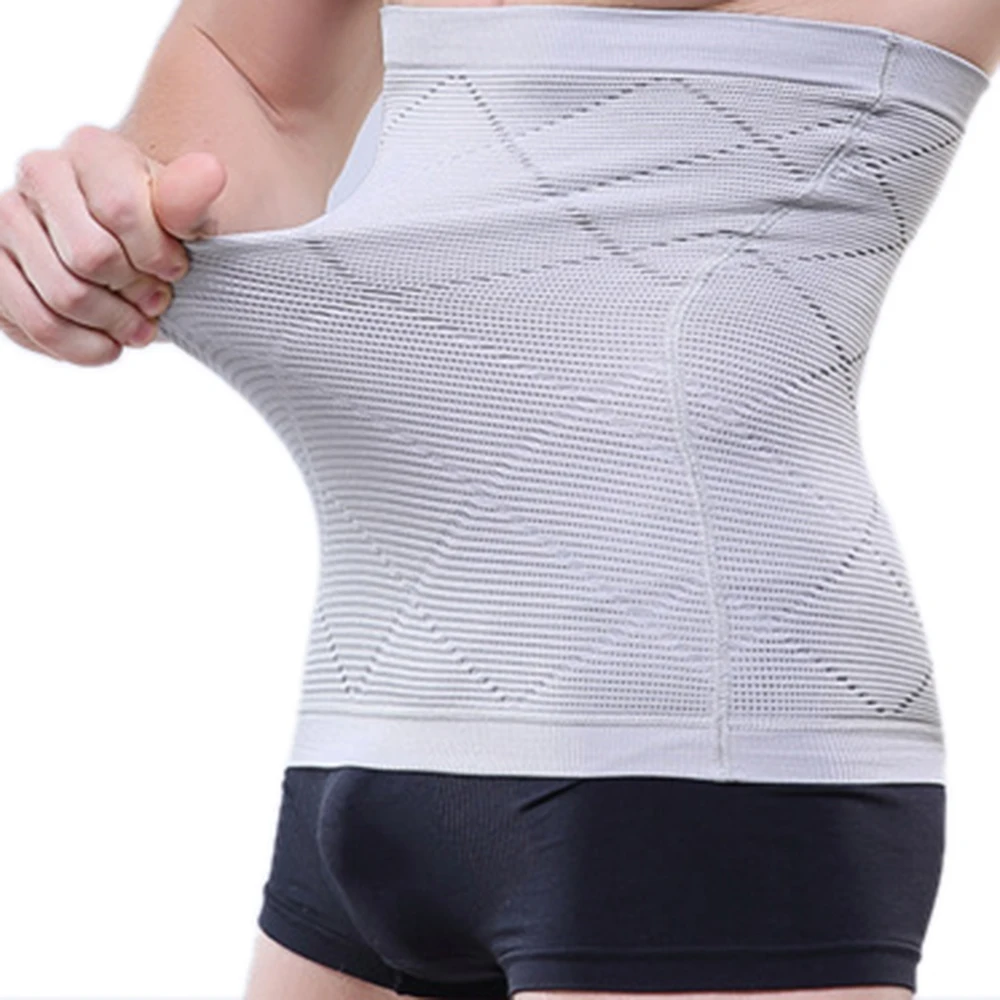 Men Waist Cincher Corsets Slimming Bodyshapers Belly Belt High Waist Tummy Trainer Control High Elastic Compression Underwear body shaper,waist trainer,mens lingerie