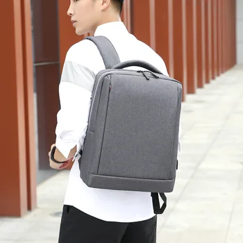 

2019 New Fashion Men's Backpack Business Leisure Backpack Large Capacity Computer Bag Nylon Travel Men's Bag