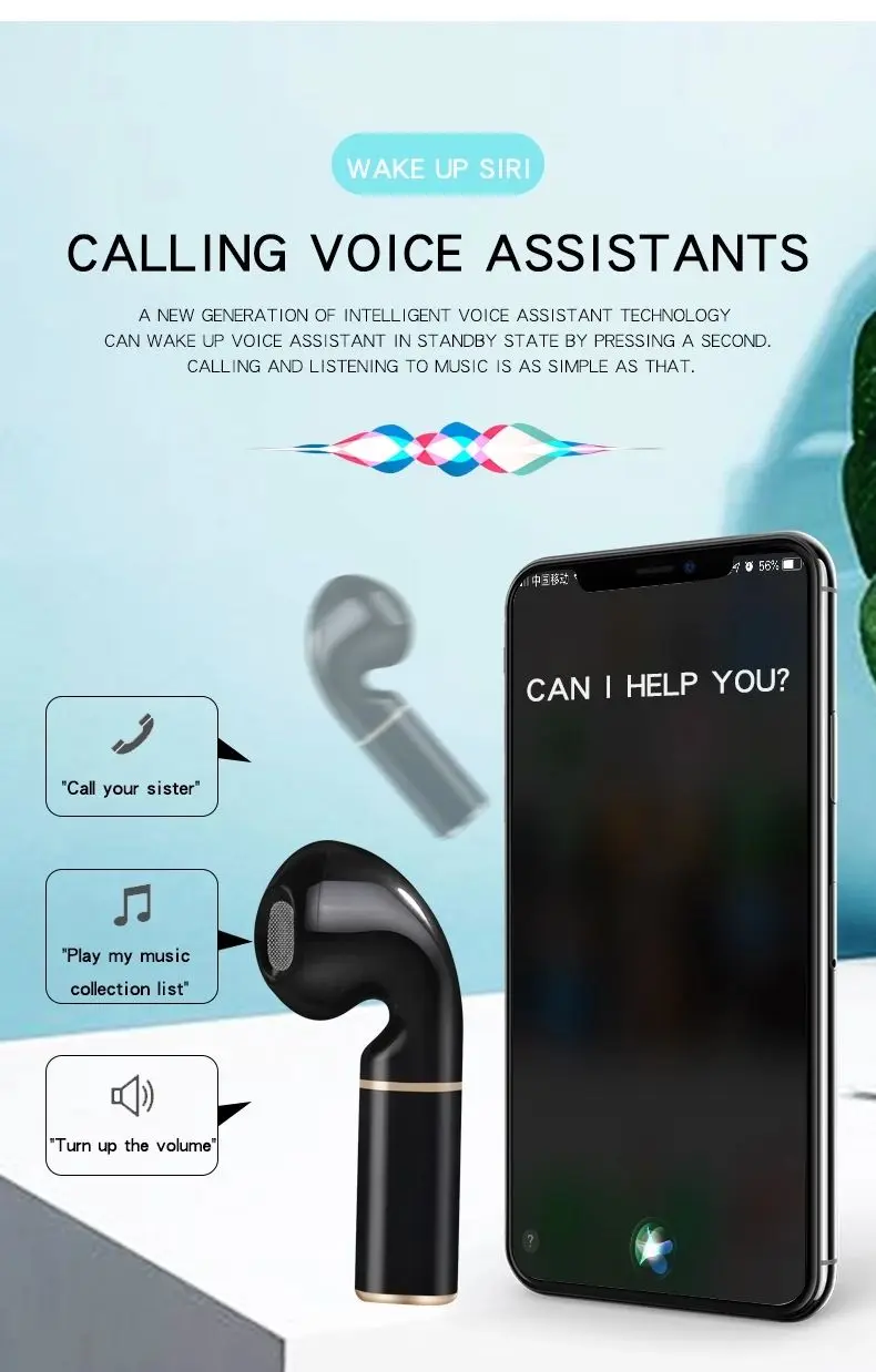 TWS bluetooth наушники bluetooth 5,0 сенсорное управление HiFi стерео наушники в ухо гарнитура для Xiaomi для huawei