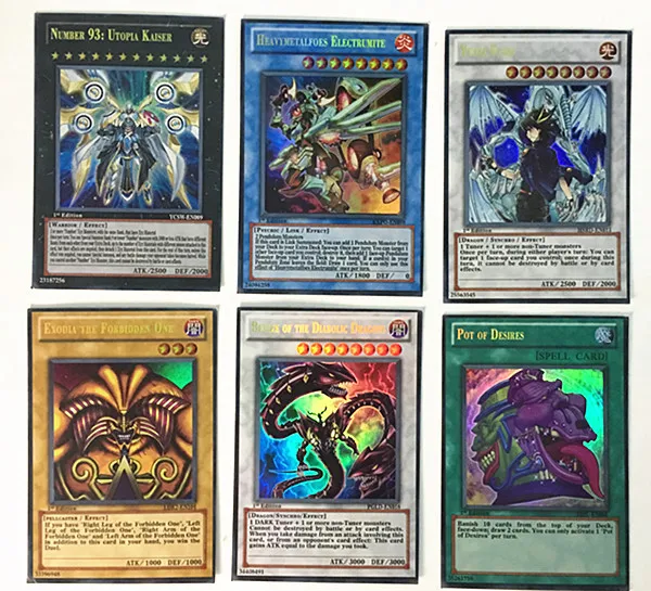 YU GI OH Duel Монстры английская карта коллекция карта детская игрушка подарок все флэш карты Редкие группы карт 30/50 листов не повторяются