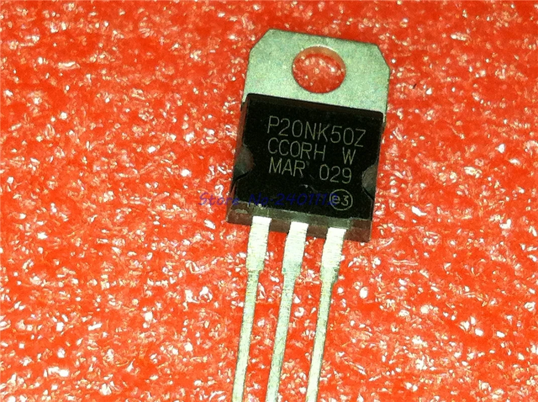 5 шт./лот P20NK50Z STP20NK50Z-220 500V 17A