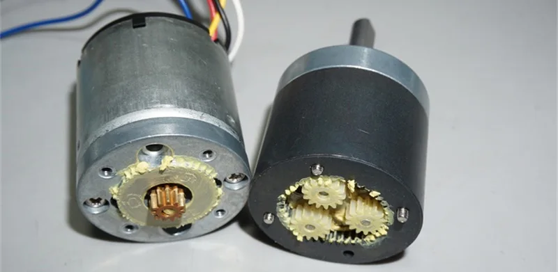 DC7-18V Бесщеточный 3 этап планетарный редукторный двигатель 5,5 W 38-100 об/мин для умный робот шасси автомобиля