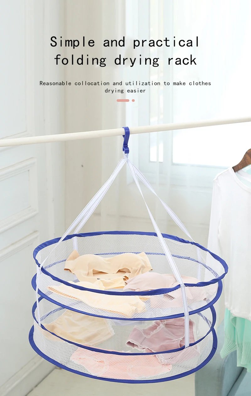 Clothes Basket Drying Net Flat Net Pocket Household Drying Socks,  Sweater Special Drying Rack Laundry Storage & Organization