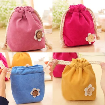 

Candy Drawstring Bag Multicolor Jewelry Package Linen Drawstring Bag Pocket Wedding Party Decorations Children Gift