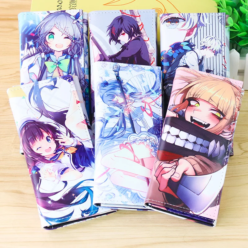 Токийский вурдалак Sword Art Online one piece DATE A LIVE аниме принт из искусственной кожи креативный мультяшный Длинный кошелек для монет держатель для карт кошелек