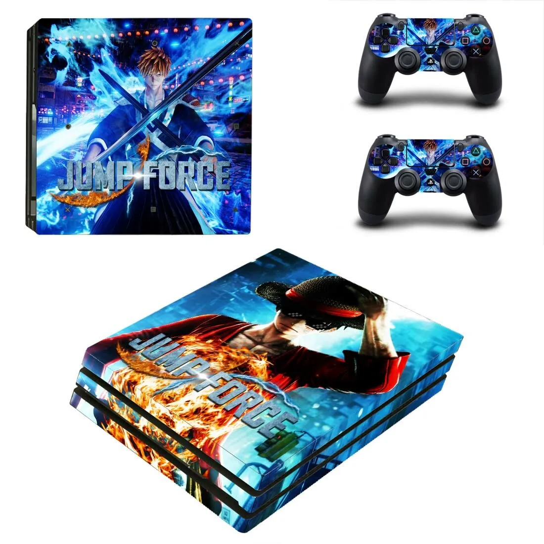 Jump Force PS4 Pro наклейка для кожи наклейка для игры полное покрытие для playstation 4 PS4 Pro консоль и контроллер наклейка для кожи виниловая