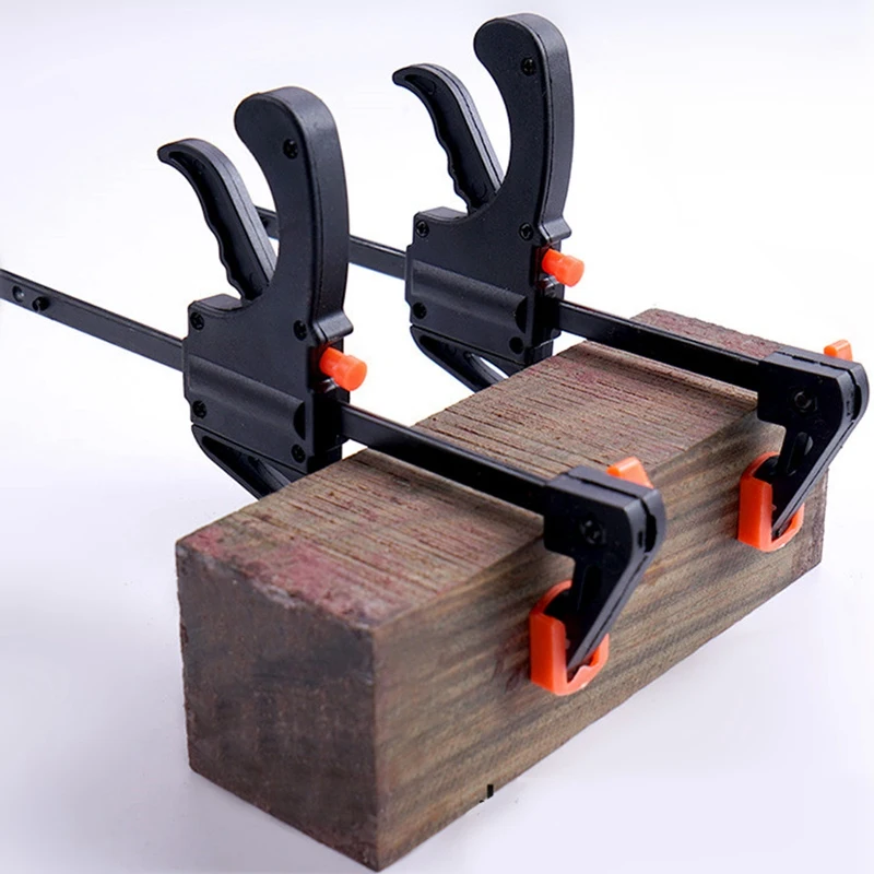 10 шт. Зажим 4 дюйма Деревообработка F Быстрый трещотка релиз бар зажим DIY Столярный