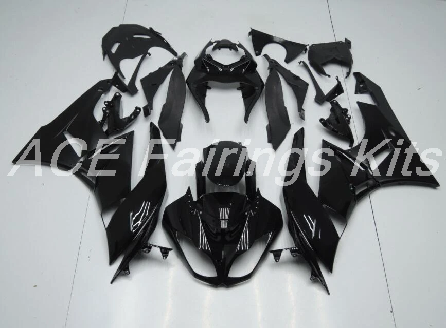 Литьевая Форма ABS обтекатель комплект подходит для Kawasaki Ninja ZX6R 2009 2010 2011 2012 Обтекатели ZX-6R 09 10 11 12 глянцевый матовый черный