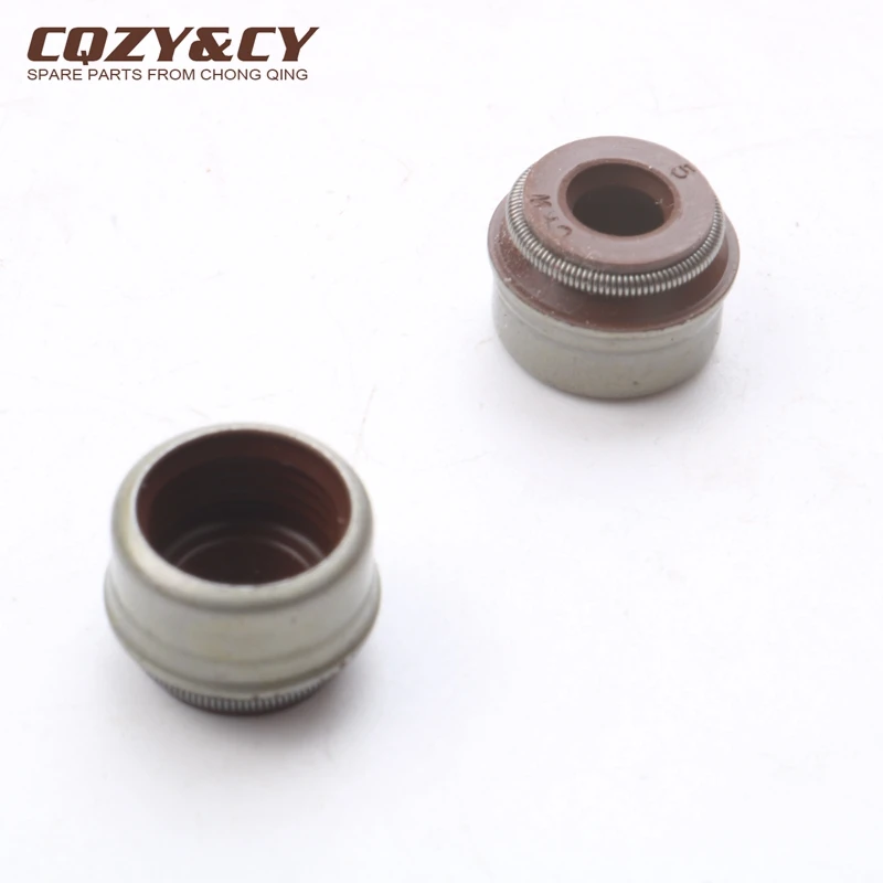 Valve stem oil seal for Aprilia Sport City One 50 125 250 300 Shiver Gt 750 Srv-Srv Abs Atc 850 436438 100669210 4-stroke
