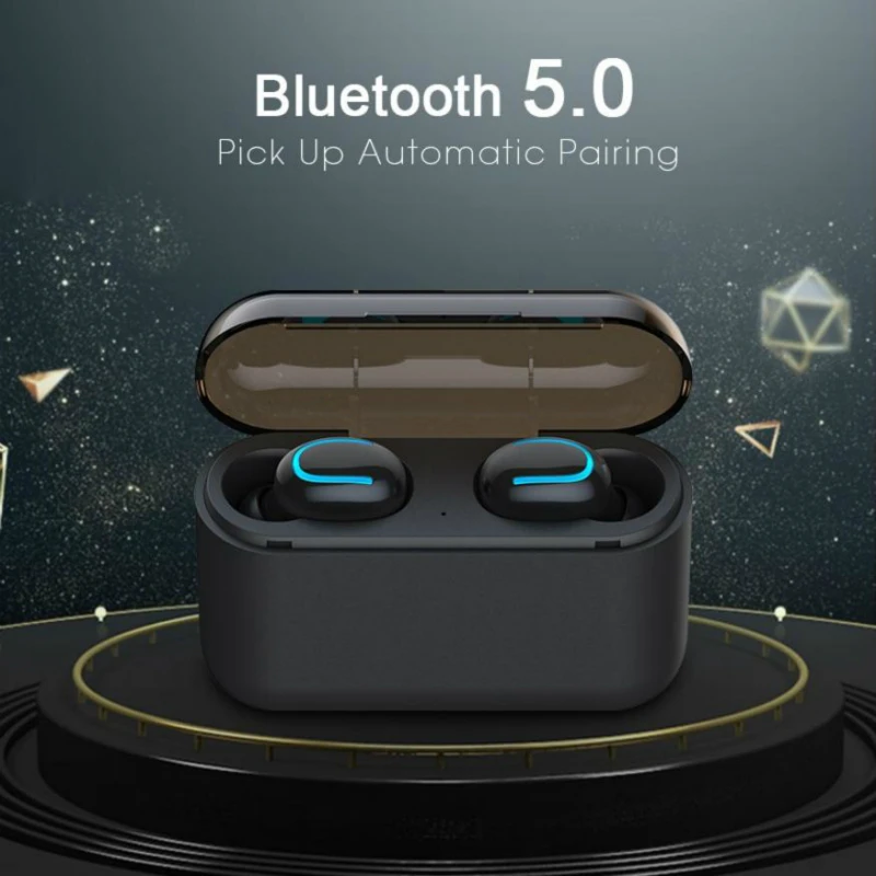 

KYCXD TWS bluetooth 5.0 earphone bluetooth Headset with mic mini sport headphones wireless for iphone xiaomi