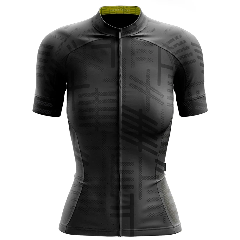 Черная Женская футболка для велоспорта, новинка, одежда для велоспорта, топы с коротким рукавом CoolMax MTB vetement femme, яркая спортивная одежда