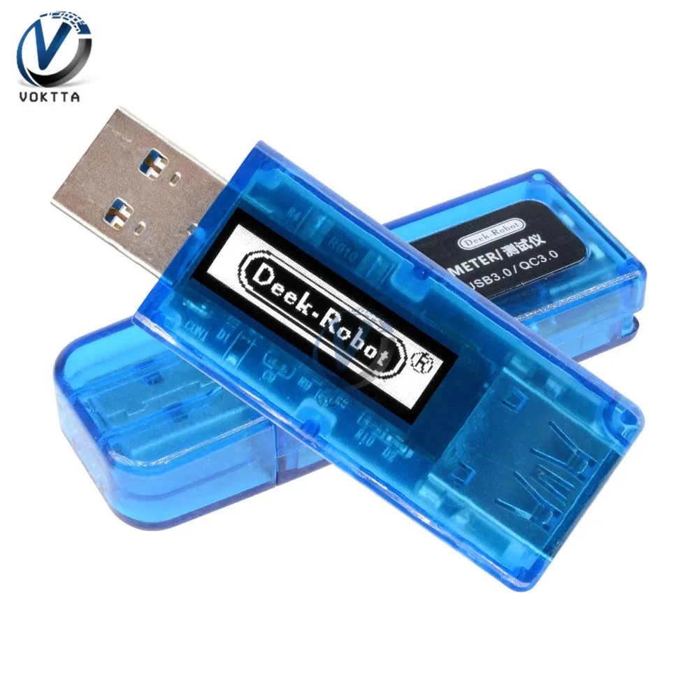 USB Тестер Вольтметр Амперметр USB 3,0 65 Вт 3A 0,91 дюймов OLED дисплей измеритель напряжения тока Зарядное устройство USB доктор