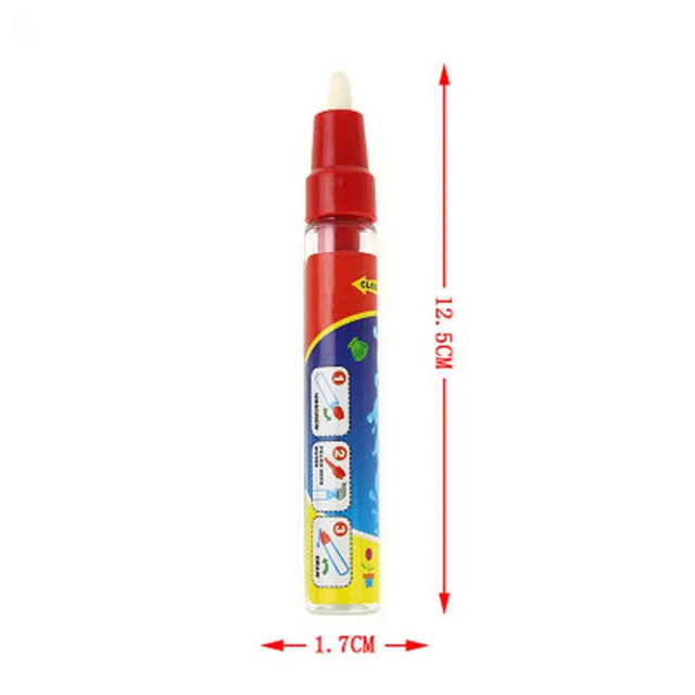 2pc big pen Многоразовые Обучающие карты для рисования водой и 1 шт. волшебная ручка распознавание доски для рисования Обучающие игрушки 3 типа доска для рисования J0149 - Цвет: 2pc big pen