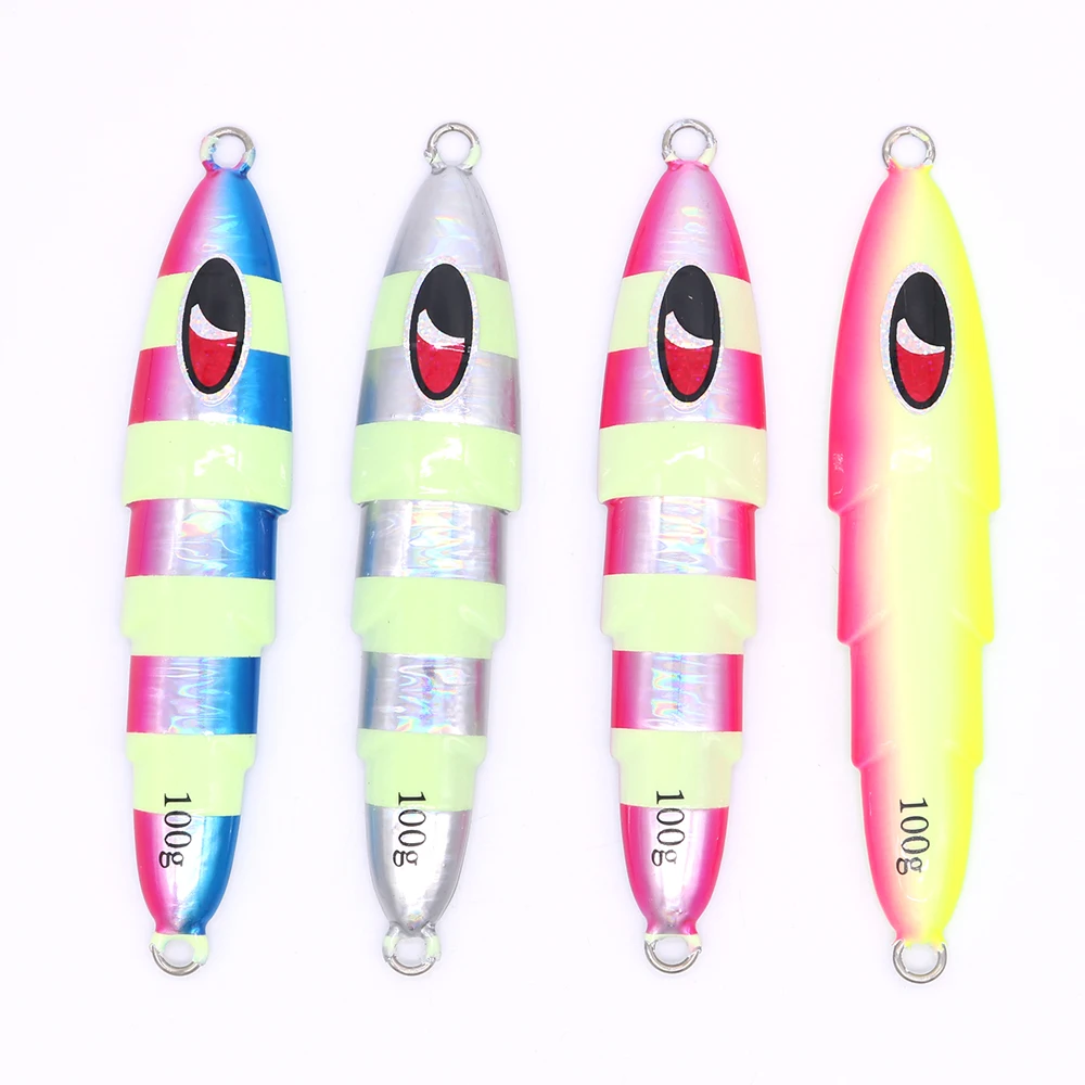 Jigging Pro Jigging Fishing Bait 100g 150g 200g Slow Emotion Slippy