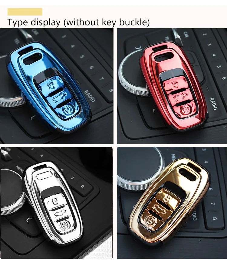 Cover chiave telecomando per Audi A1 A3 A4 A5 A6 A7 A8 Quattro Q3 Q5 Q7 2009 2010 2011 2012 2013 2014 2015 10 Cover chiave telecomando per Audi A1 A3 A4 A5 A6 A7 A8 Quattro Q3 Q5 Q7 2009 2010 2011 2012 2013 2014 2015 - Ha2ec30106aa245fb84c1c1964fd401ecm
