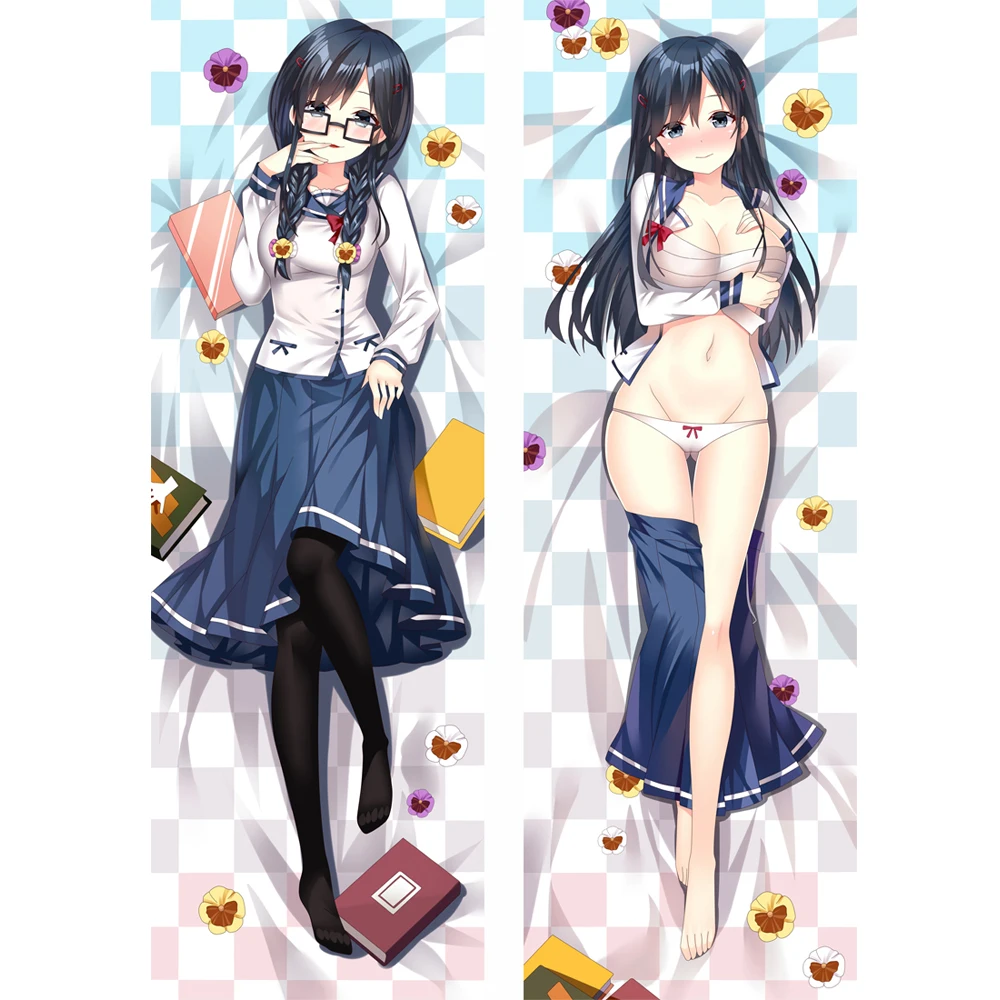 Anime Dakimakura ore wo suki nano wa omae dake ka yo Pansy Hugging Body Pillow Case Cover Home Bedding | Дом и сад