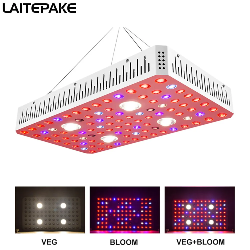 1000W 2000W 3000W Cree Cob Led Coltiva La Luce A Spettro Completo Luce Vegetale Veg Bloom Cree + Samsung Per La Crescita Delle Piante Della Tenda Da C