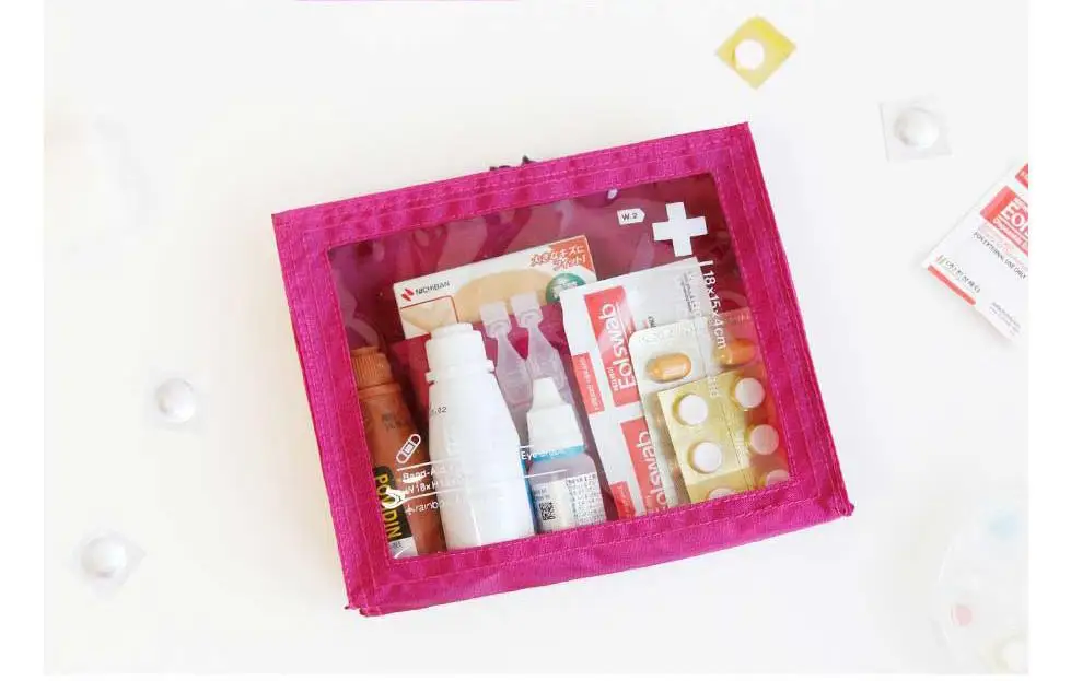 Customizable Portable Make-up Bag New Style Travel Washed Cosmetic Bag Portable Medical Care Medicine Storage