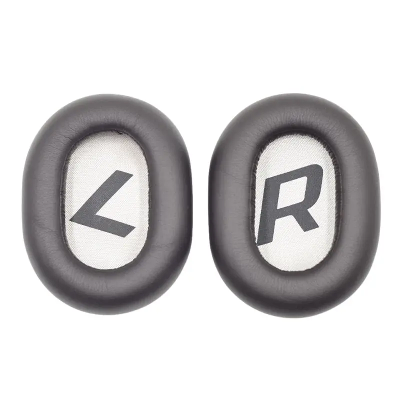 1 пара мягких пенопластовых подушечек кожаный чехол для наушников Backbeat Pro2 - Цвет: Серый