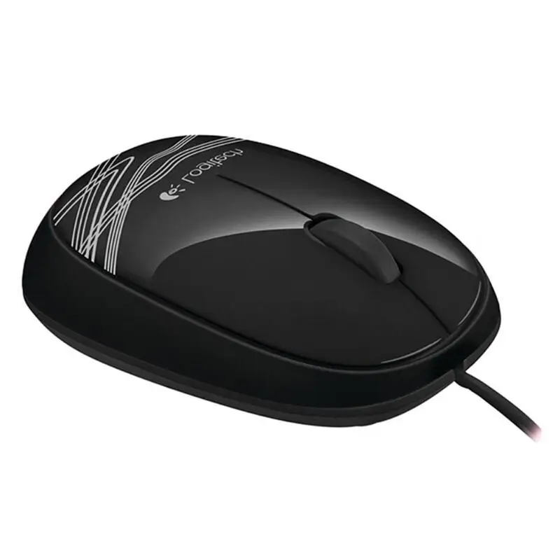 Проводная USB мышь logitech M105, оптическая мышь 1000 dpi, мыши для Mac OS/Windows PC/ноутбука/настольного ПК, компьютера, офиса, дома, использования, Новинка