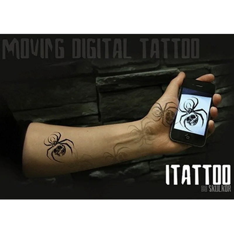 ITattoo от Skulkors Close Up Street Mentalism Классическая карточка волшебный трюк для детской