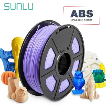 

SUNLU ABS 3D Filament For Printer 100% No Bubble Material Glow In The Dark 3D PeN Filament ABS 1.75mm 1KG With Spool