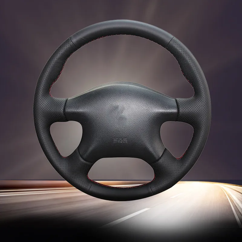 Оплетка на руль из искусственной кожи для Nissan Almera N16 Pathfinder Primera Paladin Old XTrail 2001
