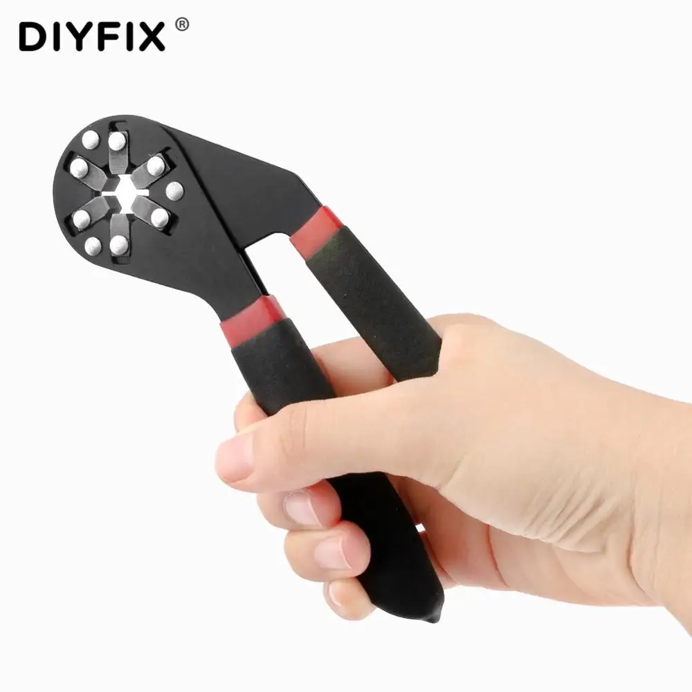 DIYFIX 6/" Внешние шестигранные плоскогубцы гаечный ключ из высокоуглеродистой стали Универсальный многофункциональный y-образный гаечный ключ для домашнего захвата шестигранный ключ