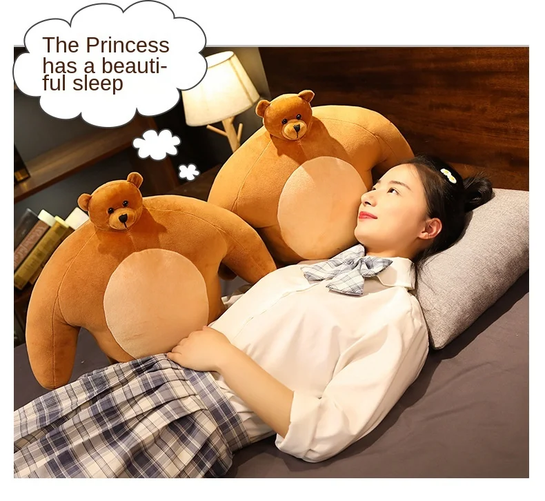 Fat Bear Doll Muscle Male Doll Bear Small Head Bear Plush Toys For Girls Birthday Christmas Gifts Stuffed Animals Soft Toy Stuffed Plush Animals Aliexpress