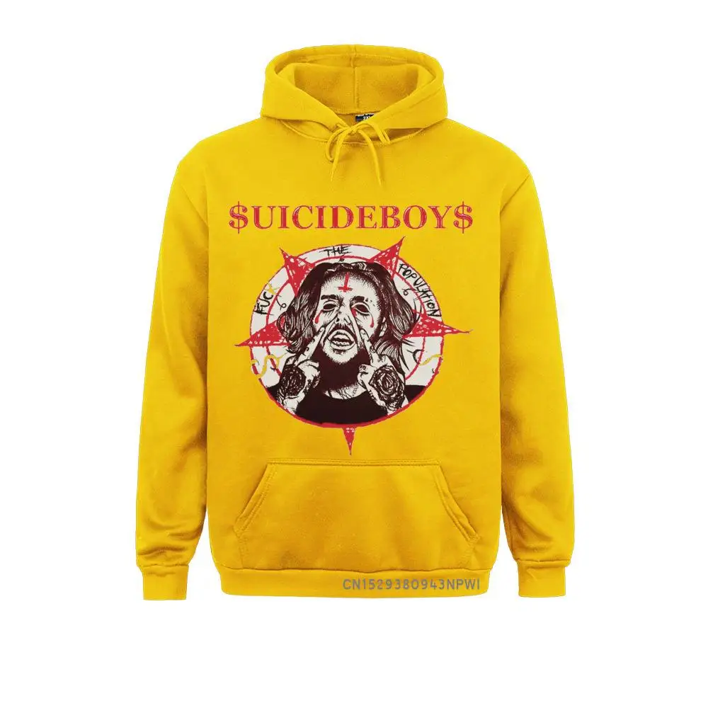 96379 Man Sweatshirts Fashionable Long Sleeve Hoodies 2021 Popular Funny Hoods Top Quality 96379 yellow