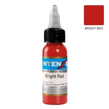 

1PCS high quality tattoo ink permanent professional body art 30ml / red pigment tattoo ink