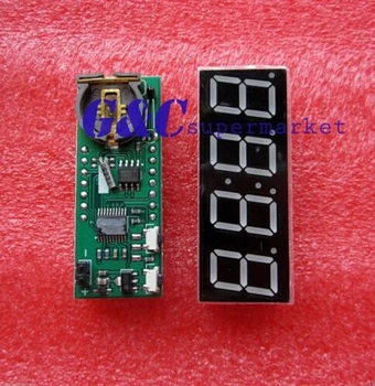

1PCS 0.56" White led Display Electronic me Clock DS1302+Thermometer+Voltag diy electronics