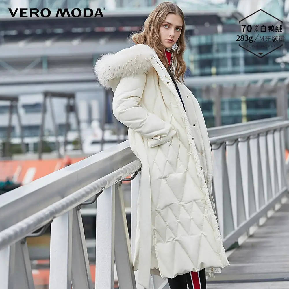 Vero Moda Женская длинная приталенная парка пальто пуховик | 319412515