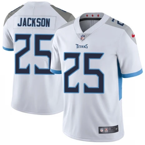 MEN Мужская Новинка, высокое качество, Tennessee adore e' Jackson Titans navy jersey - Цвет: MEN