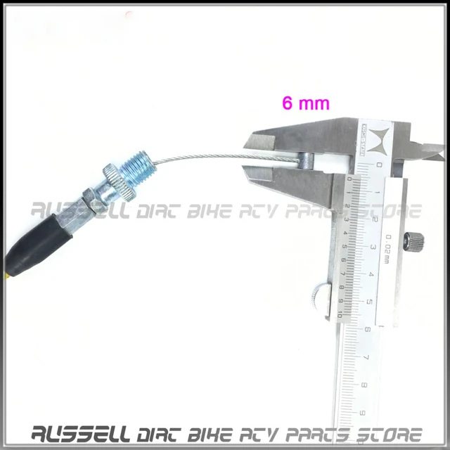 CABLE ACCELERATEUR RENFORCÉ PIT BIKE