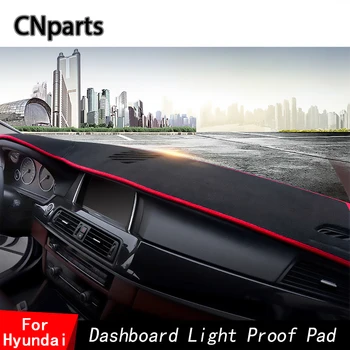 

Auto Parts Car Dashboard Covers Mats For Hyundai Tucson 2017-2013 Sonata 8 9 Santa Fe Car Styling Sun Shade Anti-UV Accessorie