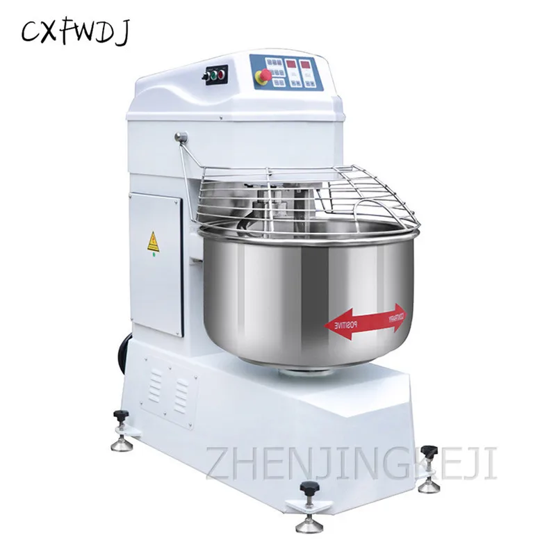 BS-OS100 Commercial Mixer 50KG Large Multi-function Double-Action Double-speed Automatic Facial Kneading Machine