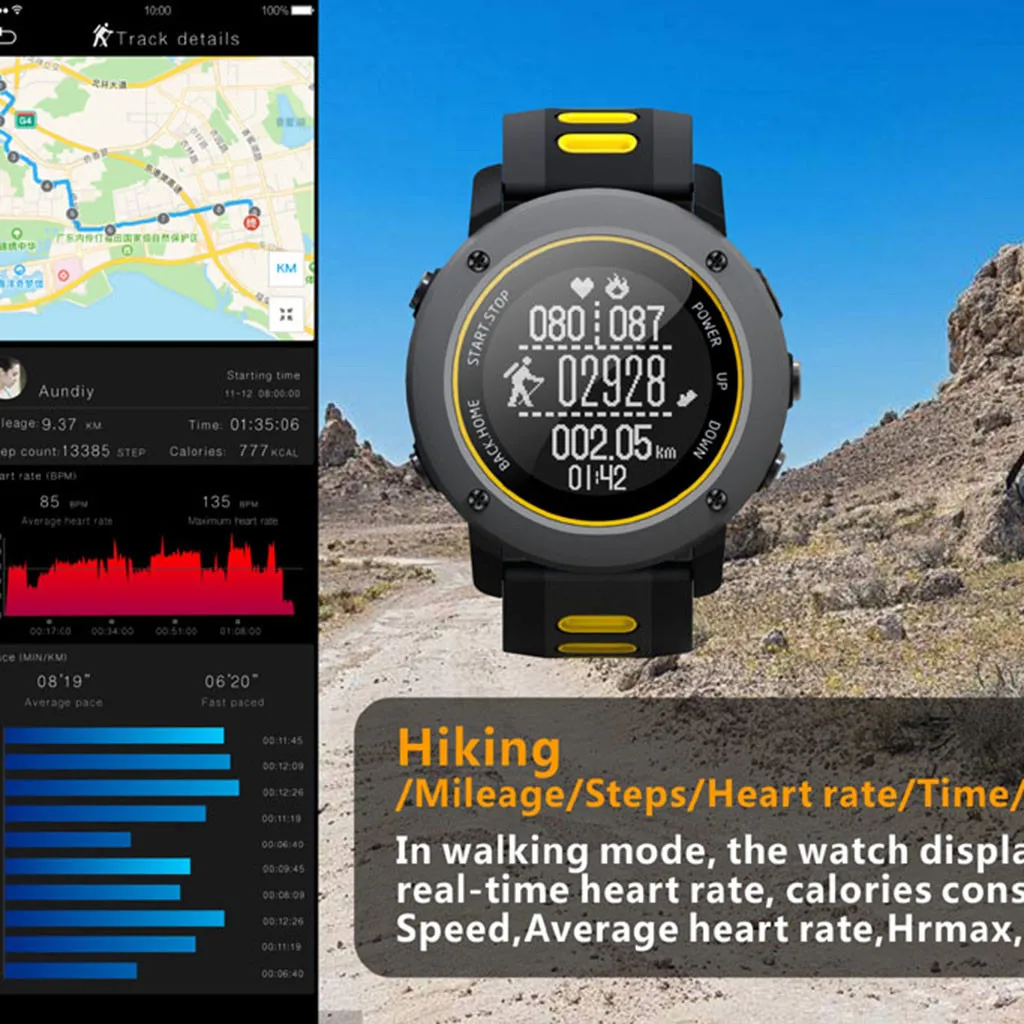 UW90 уличные спортивные смарт-часы gps фитнес-трекер сердечного ритма браслет смарт-часы сарт часы