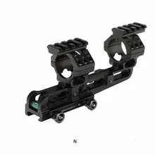 Двустороннее направление 25,4 мм 30 мм смещение регулируемое крепление с пузырьковым уровнем прицелы для охотничьих ружей Кольца Топ Пикатинни Вивер рейка