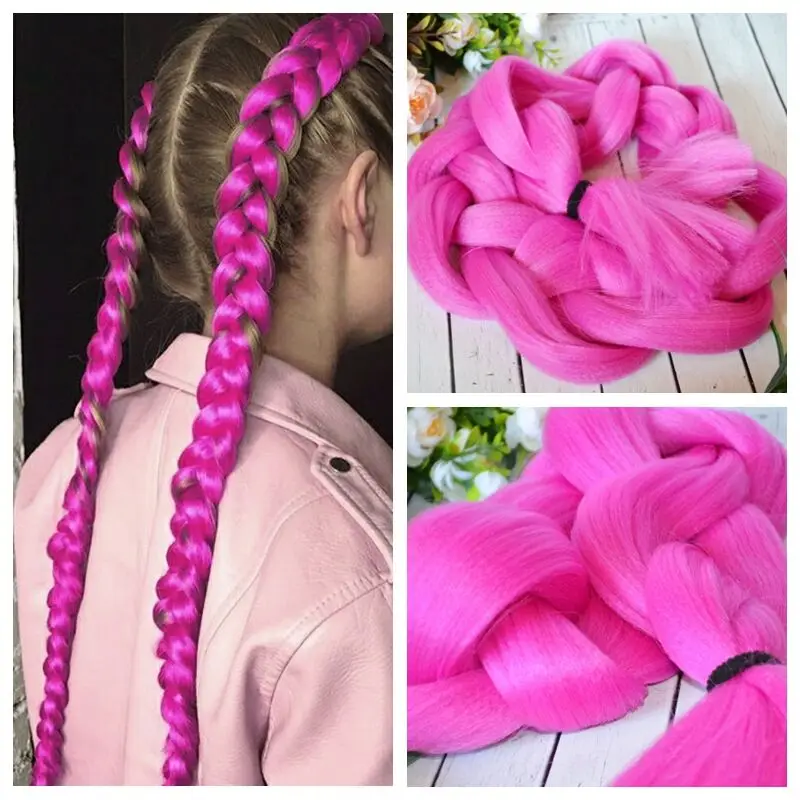 LISI HAIR длинные Джамбо косы Омбре синтетические волосы для плетения женщин